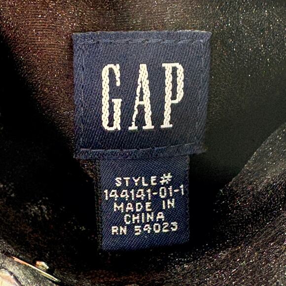 Y2K GAP Grey Beaded Small Square Purse - Picture 4 of 4